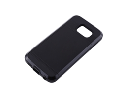 Capa Antichoque com inserção de cartão deslizante EOOCOO para Samsung S6 e S7