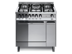 LOFRA Mt86Mf/C Cozinha independente Fogão a gás em aço inoxidável A