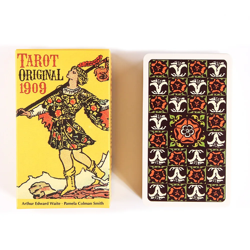 Baralho De Tarô Original (edição Clássica Em Inglês), 78 Cartas, Incluindo Tabuleiro E Guia Em Pdf.