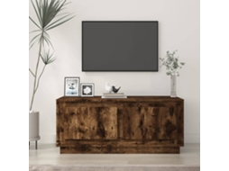 Vidaxl Mesa De Centro 102x50x44 Cm Derivados Madeira Carvalho Fumado