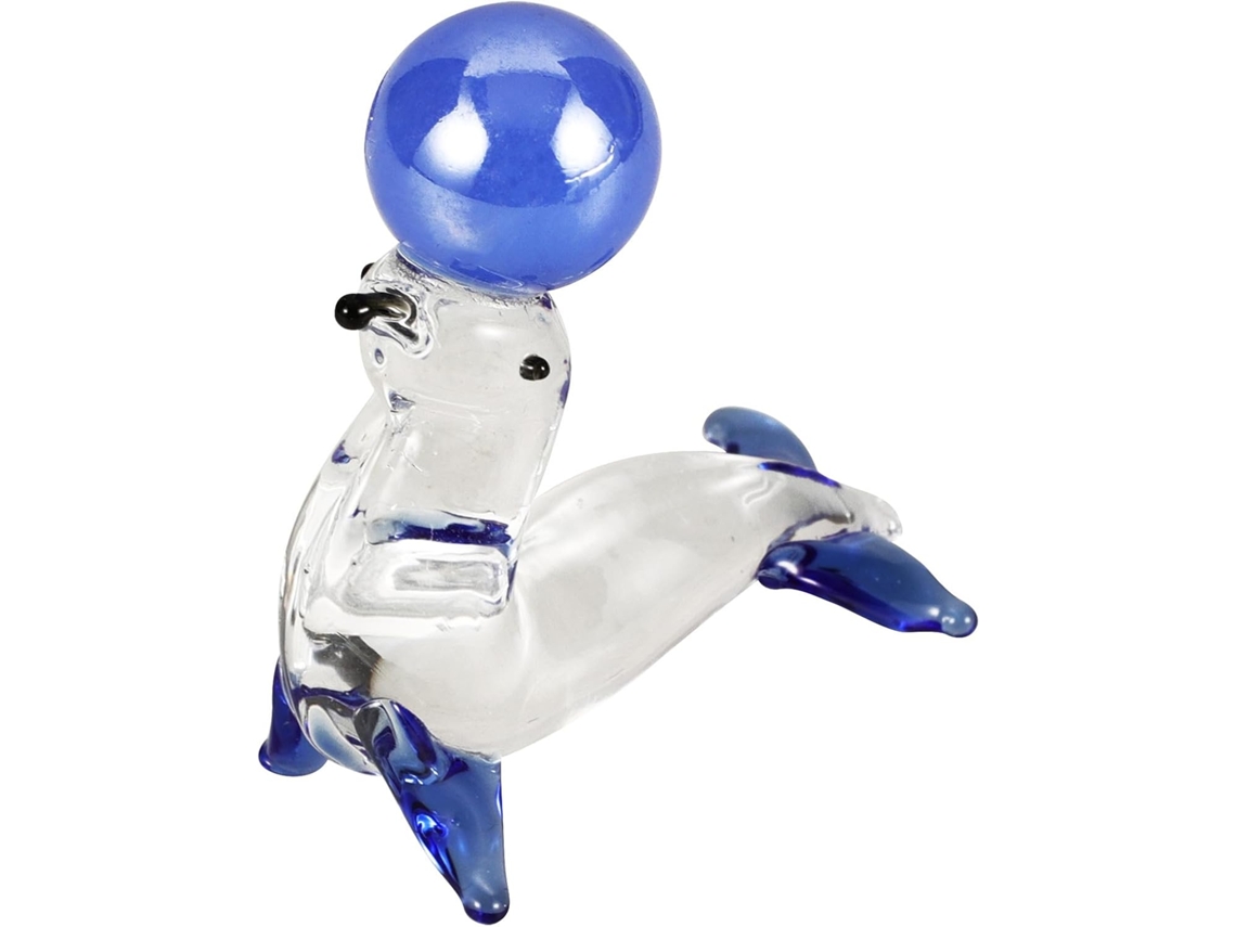 Estatueta Decorativa Cristal Forma Escultura Animal Escritório Estátua Estável Decoração Interiores Presente GOKOCO