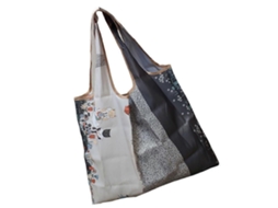 Sacolas de Compras Reutilizáveis, Tipo Sacola de Armazenamento, Pacote com 2 Unidades, Dobráveis. GOKOCO