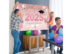 Fundo De Festa De Formatura Com Inscrição Vayotoy