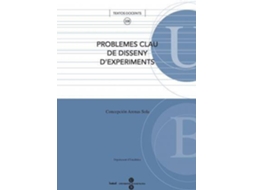 Livro Problemes clau de disseny dexperiments de Arenas Sola e Concepción (Espanhol)