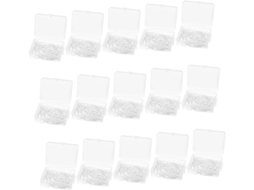 Conjunto De 750-clips Papel Metálicos Pequenos Escritório, Escola E Organização De Documentos Duráveis Decorativos