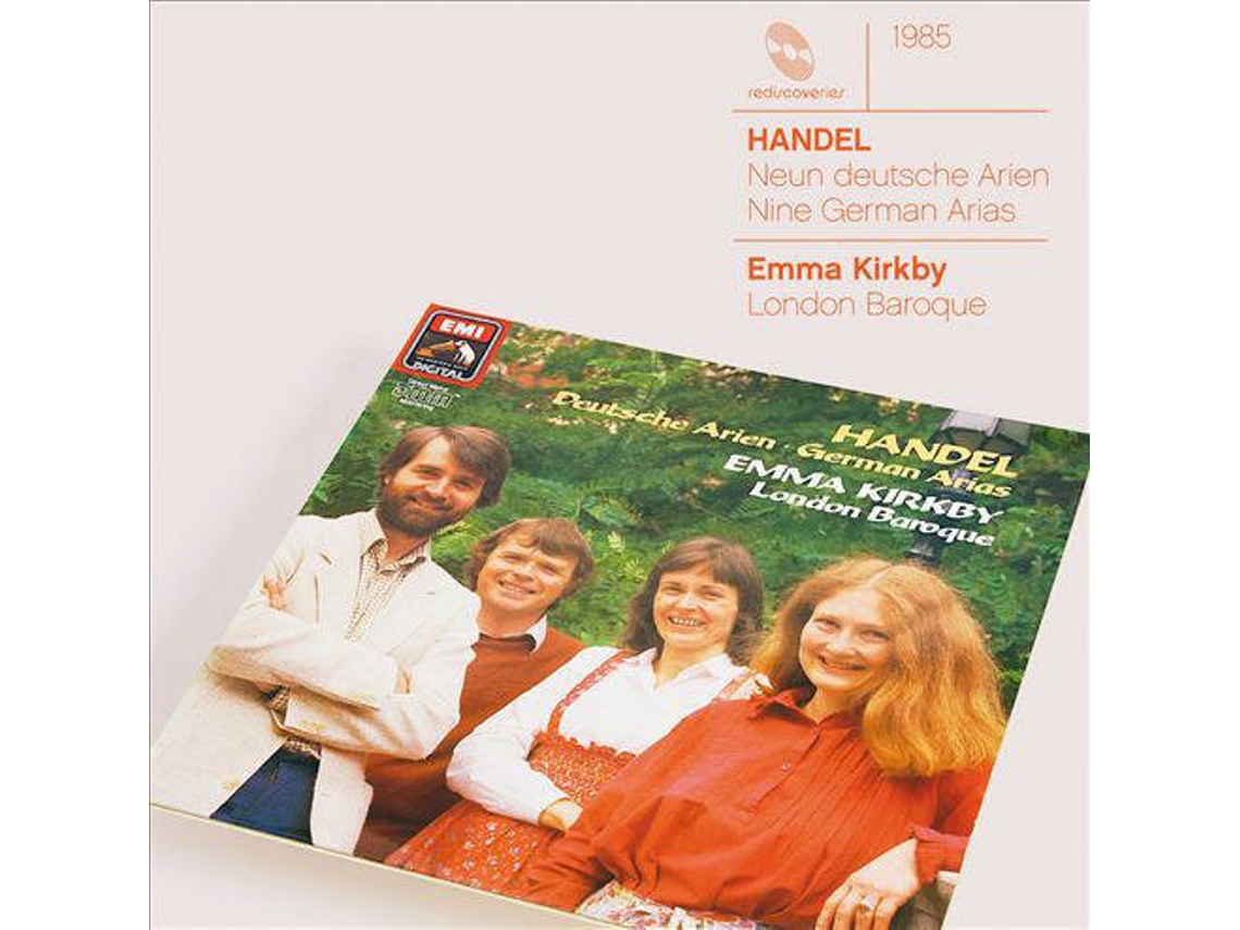 CD Clasica Virgin-Handel 9 German Arias Hwv 202-210/E