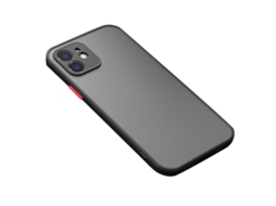 Capa Para Iphone 12 Translúcida Opaca Anti-queda Case Protetora Celular Ajuste Perfeito
