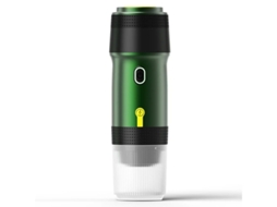 Mini cafeteira elétrica sem fio 3 em 1 Yizhood para carro, casa e viagens, verde