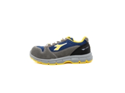 Sapato De Segurança Diadora Run Text Low S1p Src Esd C4906 Castle Grey/Insign Blue Adulto
