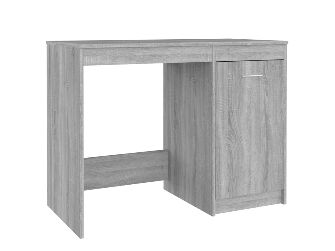 Secretária Madeira Derivados Cinzento Sonoma MAISON EXCLUSIVE (100x50x76 cm)