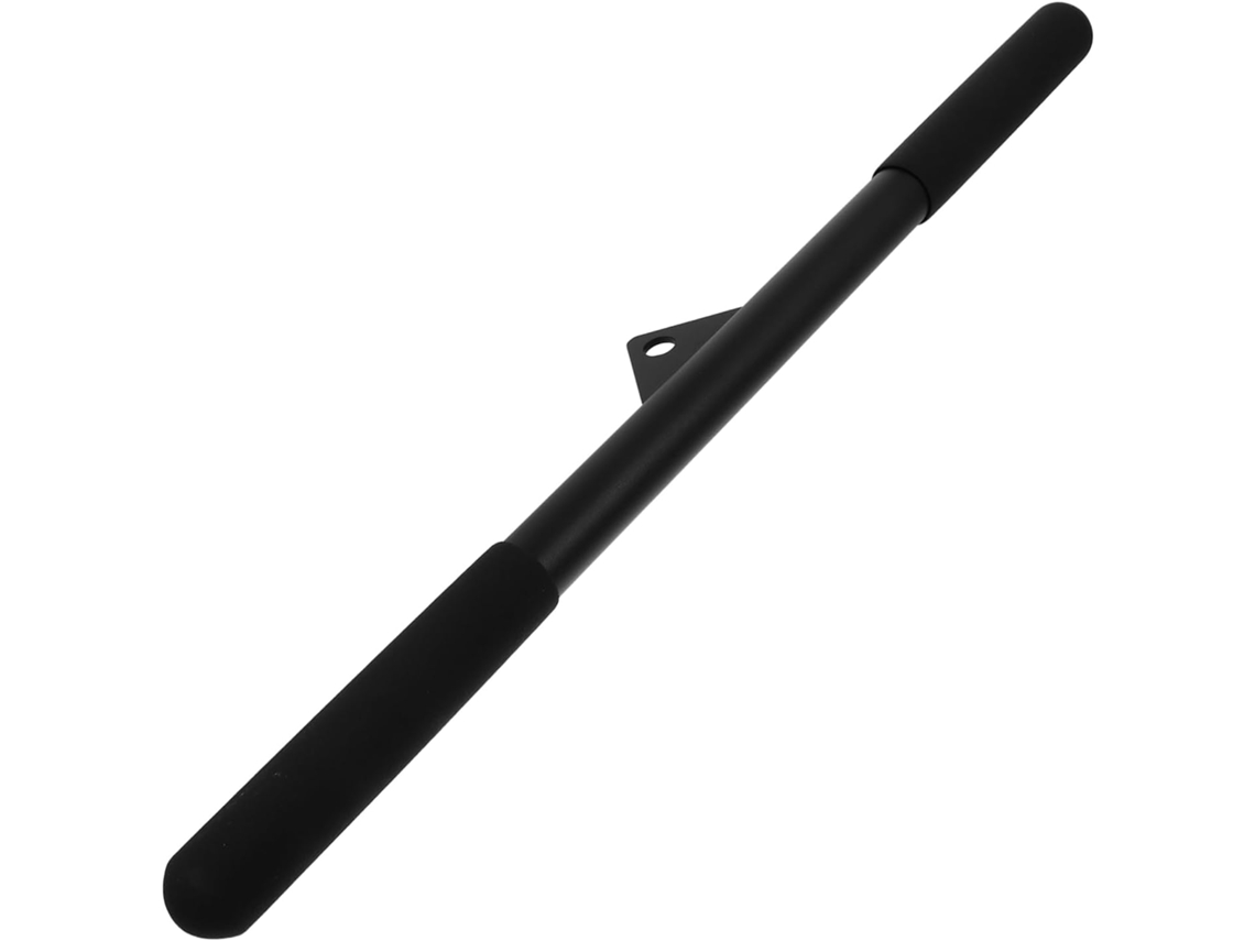 Barra Para Rosca Bíceps Com Pegas Em Aço E Pvc, Equipamento De Fitness