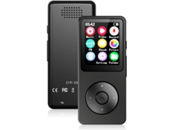 Leitor De Mp3 Bluetooth 5.4, Reprodutor Música Portátil Para