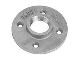 Laxiscreed Flange De Chapa De Alumínio Com Roseta Para Fixar Estantes E Tubos