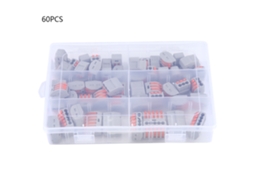60pcs Bloco De Terminal Mola Pct-212 213 215 Conector Rápido Fio Elétrico 2/3/5 Vias