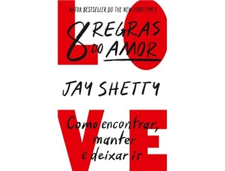 Livro 8 Regras do Amor de Jay Shetty (Português)