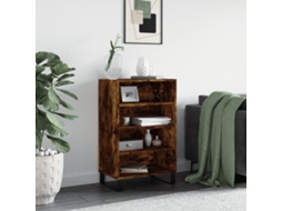 Mueble Alto 57x35x90 cm Derivados de Madera de Roble Ahumado