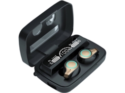 Auriculares Bluetooth True Wireless ENZONS  Sem Fio M18 5.0 com Caixa de Carregamento Sem Fio Estéreo Tws À Prova D'Água Ipx7 À Prova D'Água F