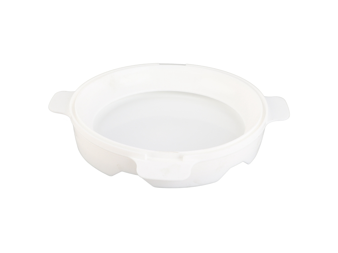 Forma de silicone antiaderente para tigelas de chocolate, própria para micro-ondas e freezer.