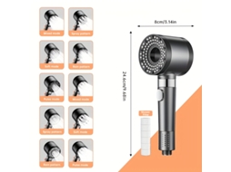 Escova de lavar louça, escova lateral, 4 peças, com cabeças de escova