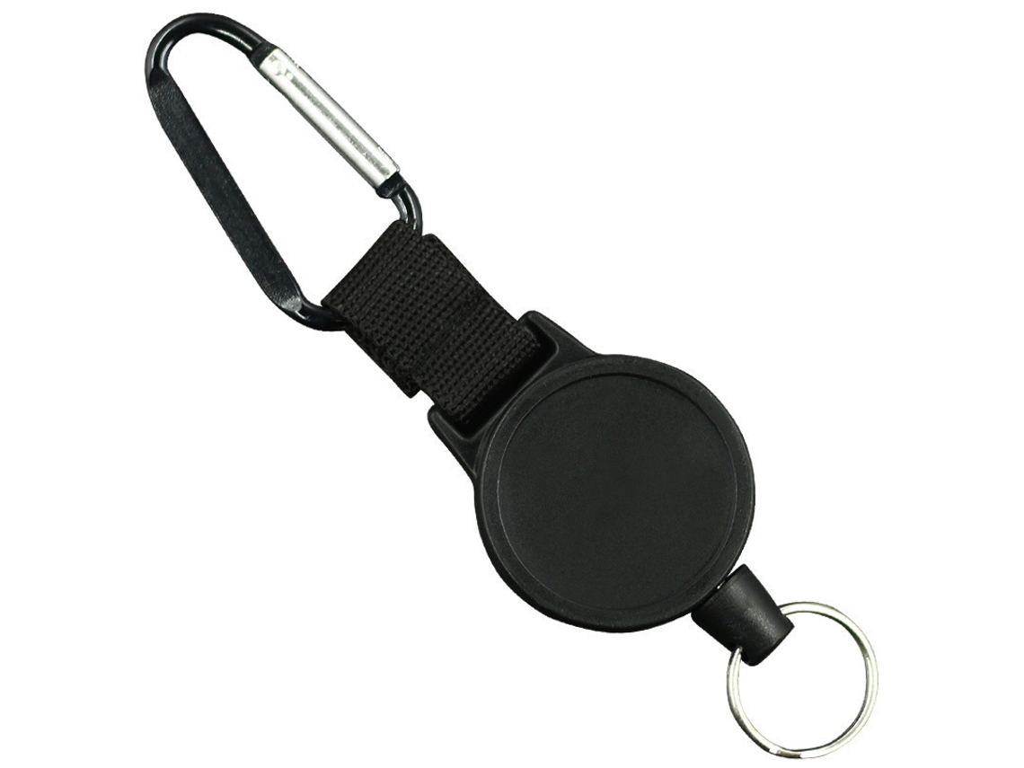 Chaveiro Ioiô Extensível Preto 55 Cm INF
