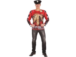Fato Unisexo TOPDISFARCES Camisola de Polícia Zombie (Tam: L)