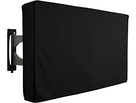 Minha Tv Externa (50-52 Peças), Para Pátio E Jardim, Resistente E Durável, Preta.