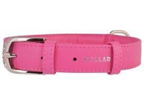 Coleira para Cães  Glamour (Rosa - 46-60 x 3.5 cm - Couro)