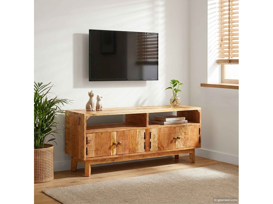 Vidaxl Gabinetes De Armazenamento Com Porta Castanho 110 X 30 X 45 Cm
