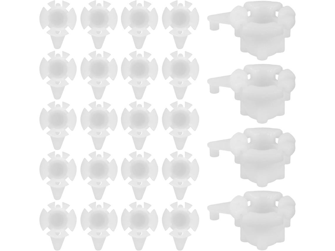 Conjunto De 50 Clipes De Reparo Para A Articulação Do Limpador De Para-brisa