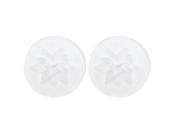 2 Unidades De Molde De Silicona Flor Para Diy Velas Aromáticas, Yeso, Chocolate, Pastel, Jabón