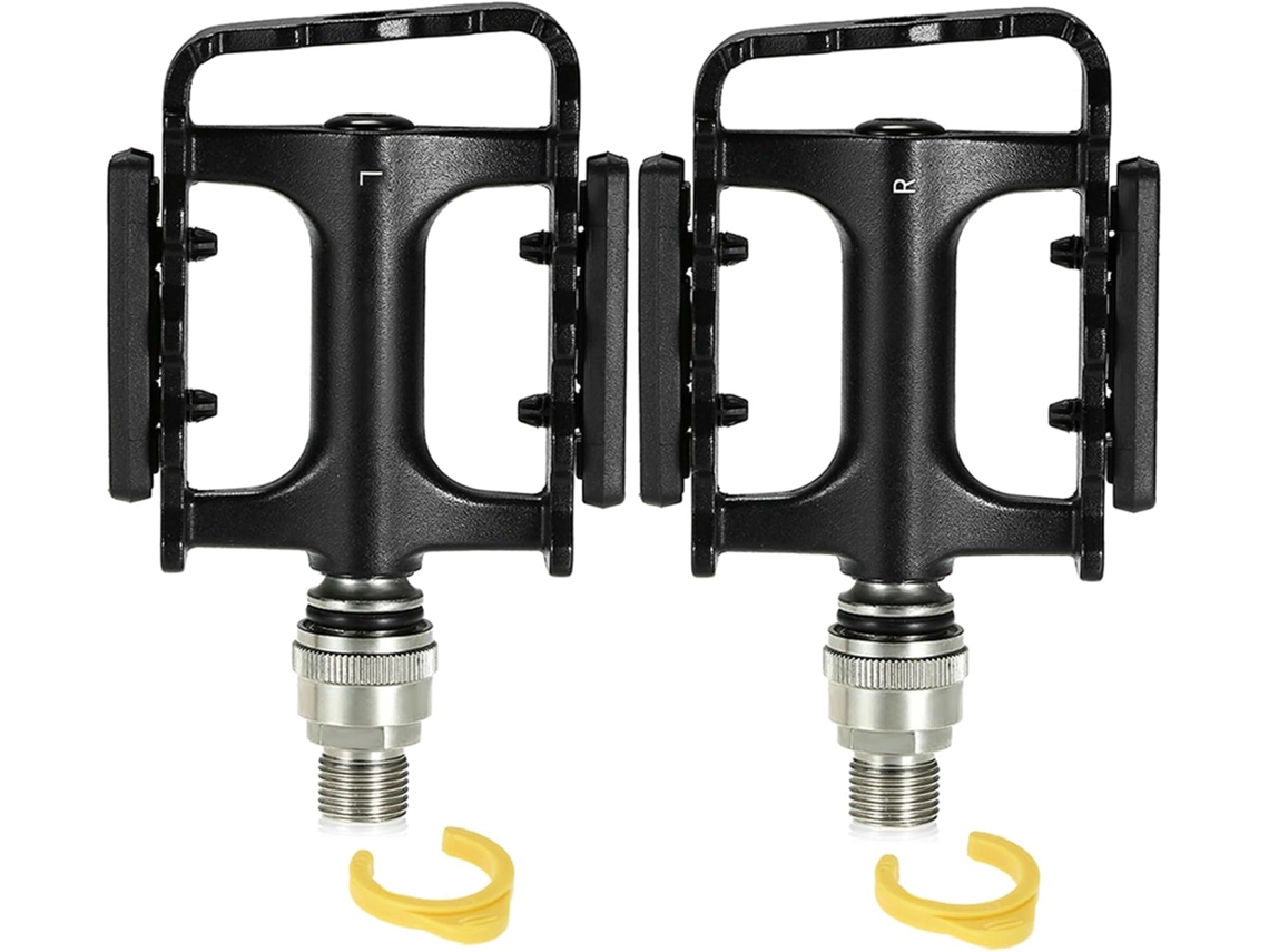 Pedais para bicicleta, plataforma de pedal para bicicleta com adaptador