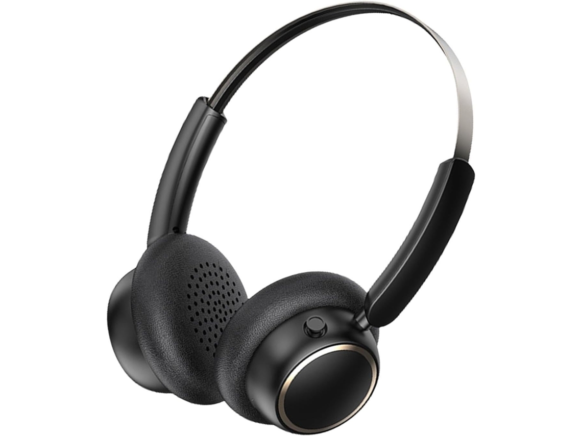 Fone De Ouvido Sem Fio Confortável Metal Para Entretenimento Áudio