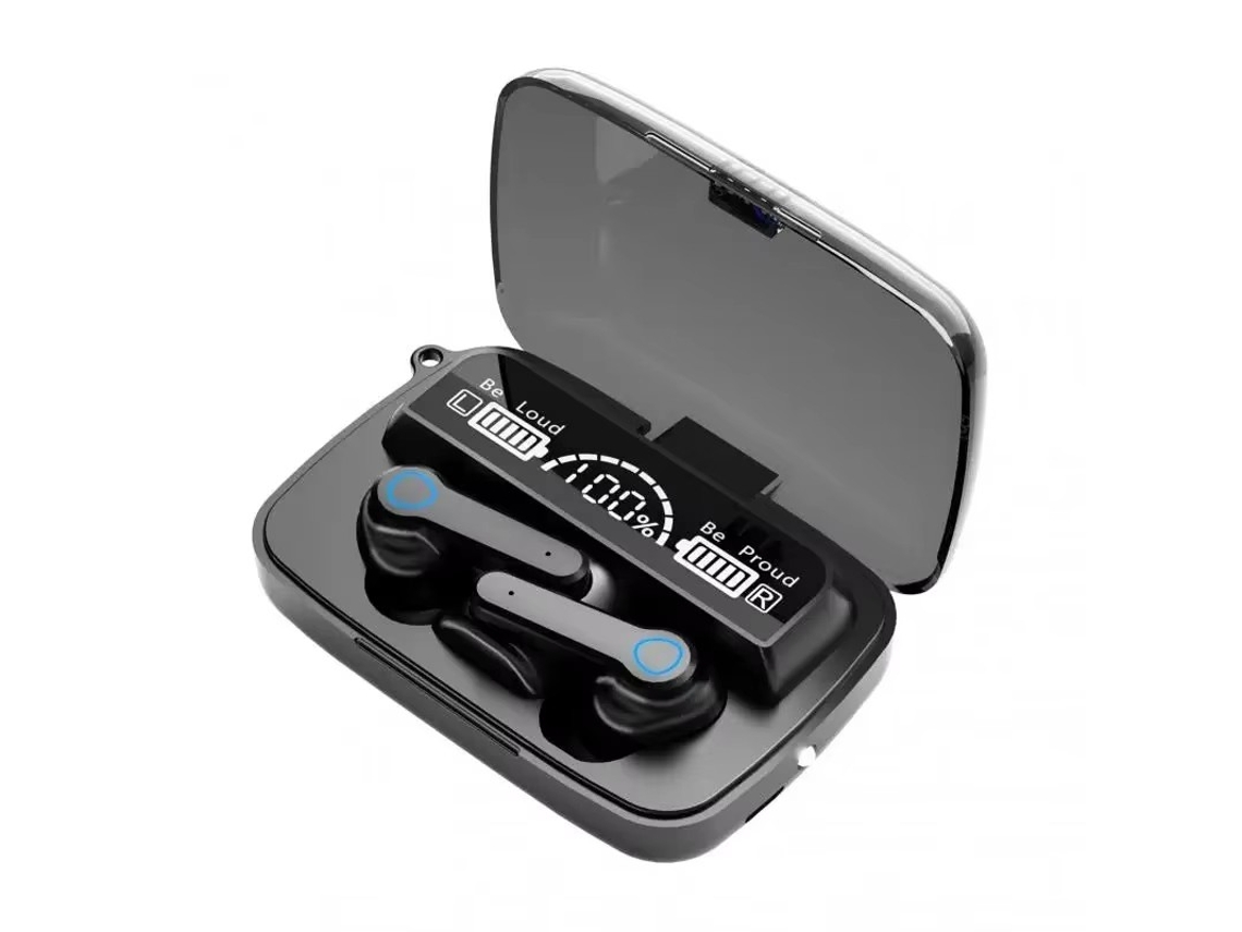 Fones De Ouvido Bluetooth, Fones De Ouvido Esportivos Sem Fio 9d De Alta Fidelidade, Tela Sensível Ao Toque Digital, À Prova D'água.