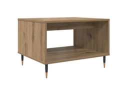 Mesa de Centro Carvalho Artisiano 60 X 50 X 40 Cm MAISON EXCLUSIVE