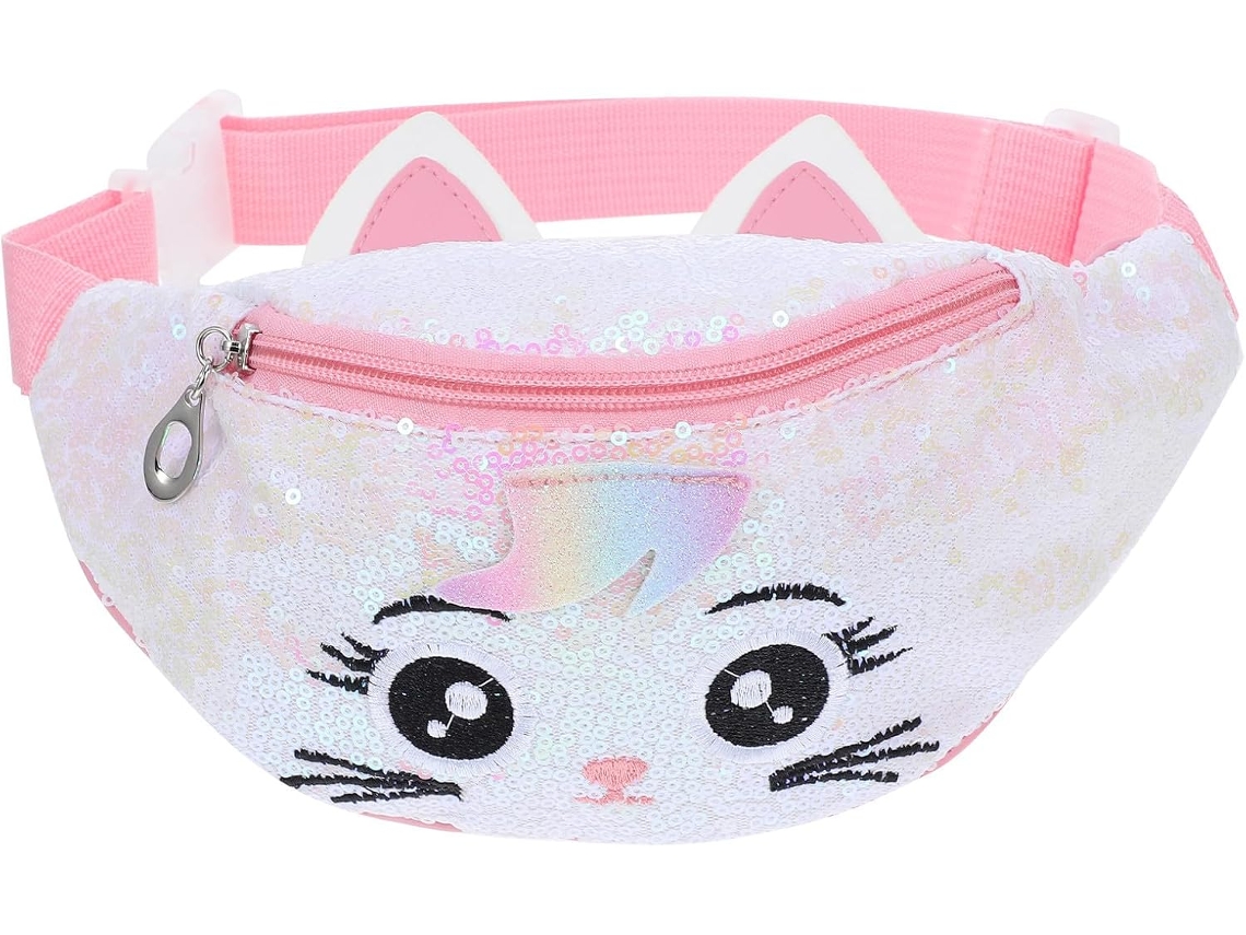 Mochila Banana Brilhante Para Meninos E Meninas, Poliéster Leve Com Fivela De Liberação Rápida
