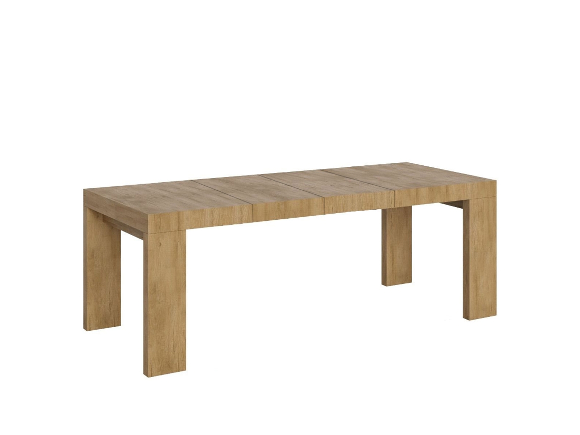 Mesa Extensível 180/440x90 Cm Roxell Premium Carvalho Natural Itamoby