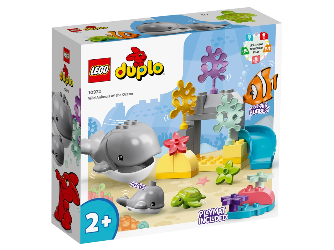 LEGO Duplo: Animais Selvagens Do Oceano 10972 (Idade Mínima: 2 Anos - 32 Peças)