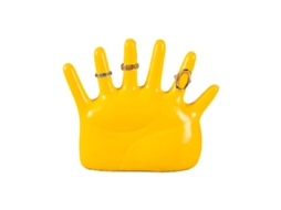 Suporte de Bijuterias LAXISCREED para Pulseiras e Relógios Amarelo