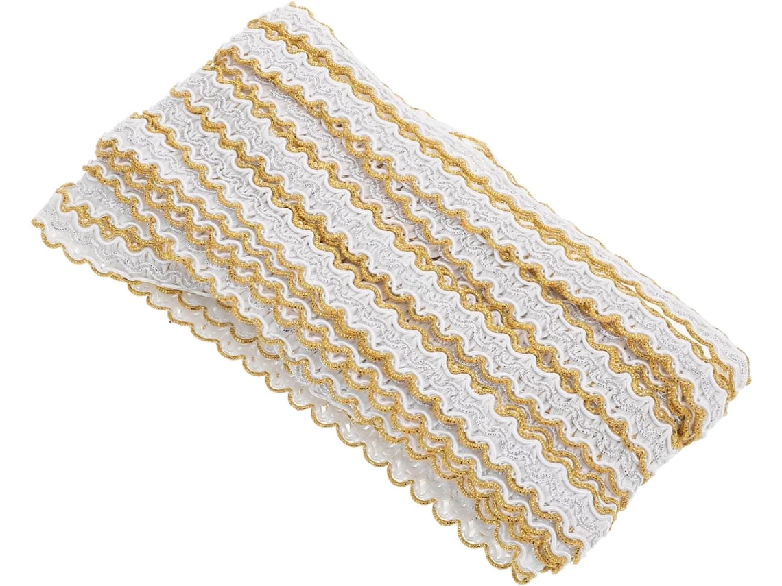 Renda Trançada Para Costura De Cortinas, Roupas E Ornamentos Diy