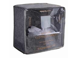 Caixa De Armazenamento De Roupas Para Sala De Estar, Quarto, Banheiro, Armazenamento Dobrável Multifuncional E Guarda Roupa. Olysi Shop