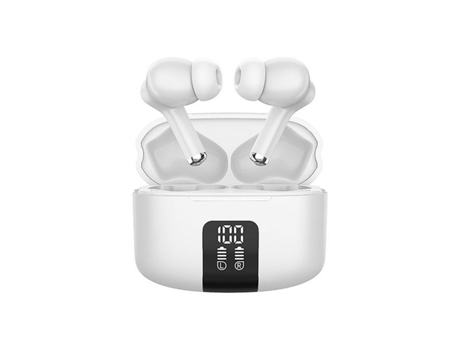 Auriculares Bluetooth True Wireless Samuriiron com Cancelamento de Ruído de Graves Profundos de 35H Ipx7 À Prova D'Água