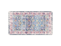 Rug, Rugs Vidaxl Azul Poliéster (80 X 150 Cm)