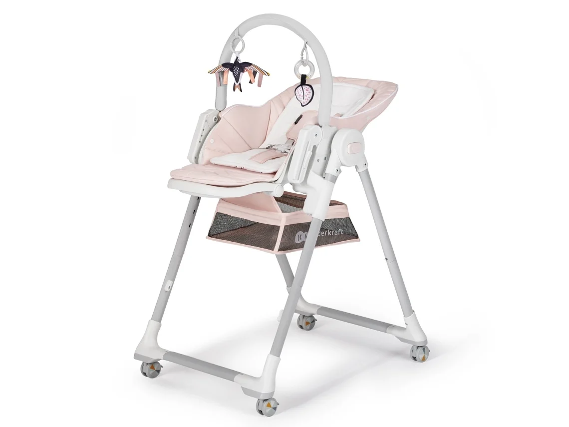 Cadeira de Refeição KINDERKRAFT Lastree Rosa
