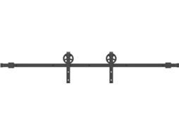 Sliding Door Hardware Kit, Sliding Door Hardware Kits Vidaxl (200 Cm)