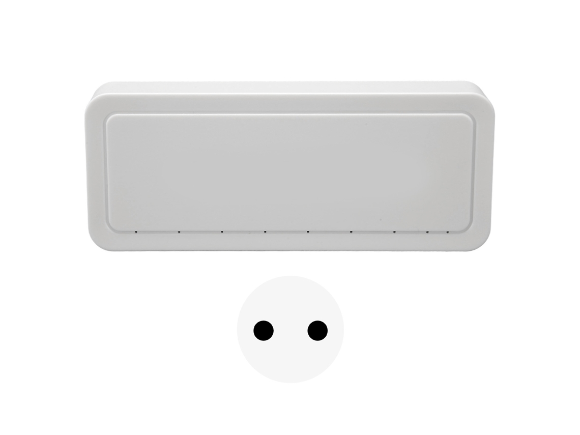Baoj-2026 Switch Ethernet Gigabit de 8 portas RJ45 Plug and Play, divisor de rede LAN de mesa sem ventoinha com plugue europeu 100-240V