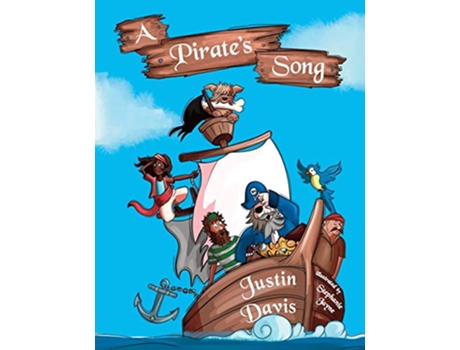 Livro A Pirates Song de Justin Davis (Inglês)