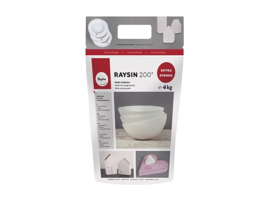 Raysin Ceramic Po 200 Branco 4kg 460087 Inkway