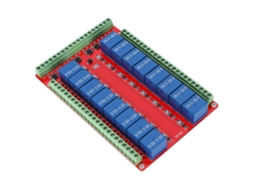 Módulo Relé 16 Canais Isolado 24v Dc Bivolt