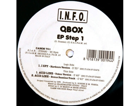 Ep Etapa 1, Qbox Camm Records