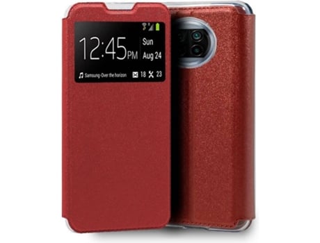 Funda  Flip Cover para Xiaomi Mi 10T Lite Liso Rojo